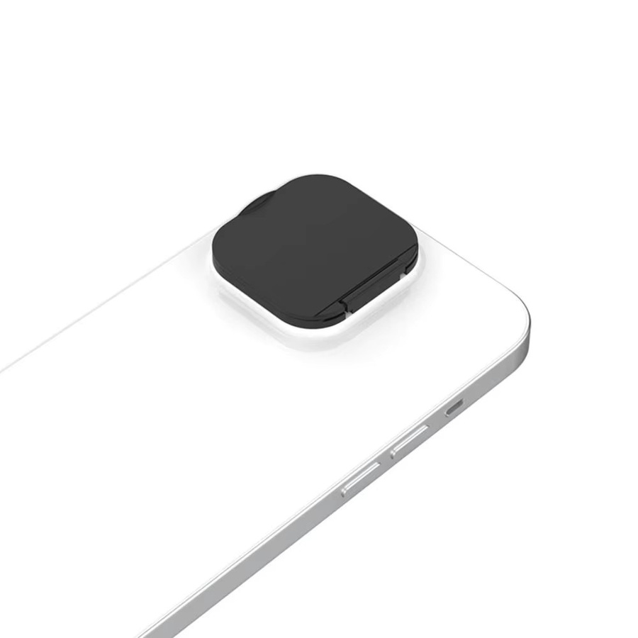 Webcam Abdeckung und Privatsphäre Schutz Aufkleber für iPhone 15 Pro Max und 15 Plus aus Kunststoff in Schwarz oder Transparent - Bild 2