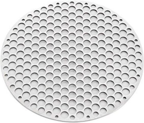Jianyou BBQ-Gitterrost aus Edelstahl in Silber, 26 cm Durchmesser - Bild 1