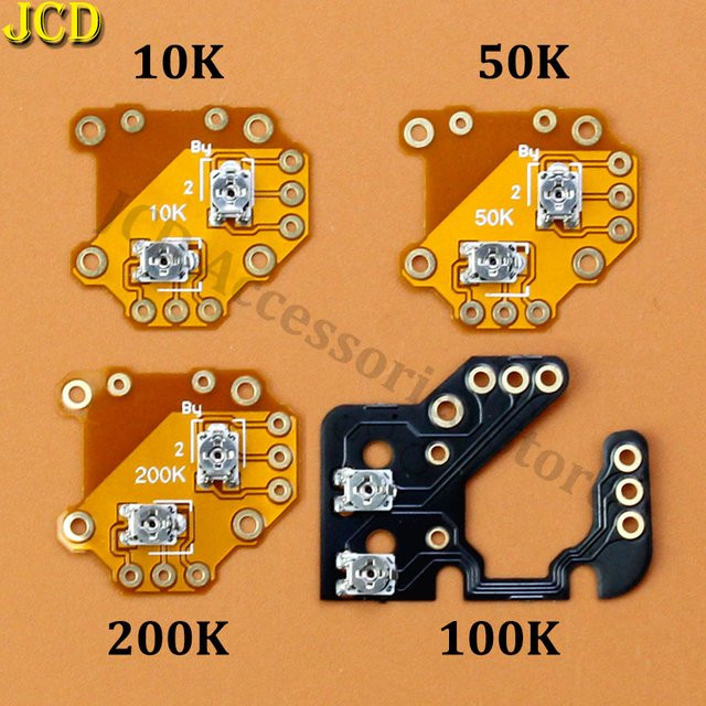 JCD Joystick Drift Reparatur Board Set für PS4, PS5, Xbox One S und Xbox One X, 2 Stück 3D Rocker Korrektur Board - Bild 1