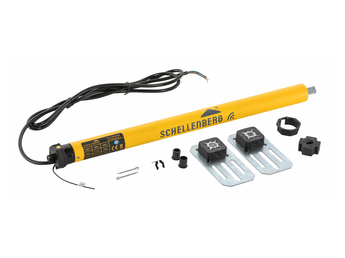 Schellenberg Funk-Rolladenmotor Premium Mini mit 6 Nm Drehmoment und Fernbedienung - Bild 2