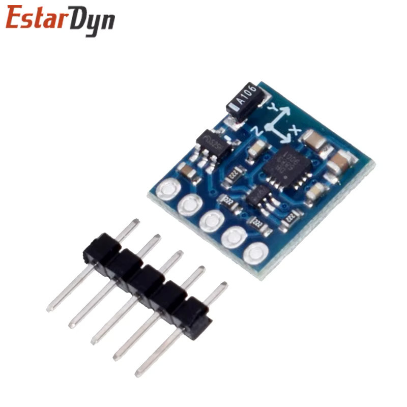 Estardyn HMC5883 GY-271 Dreiachsiger Kompass-Magnetometer-Sensor-Modulplatine in Blau - Bild 2