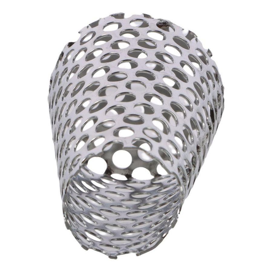 Filtersieb aus 304 Edelstahl für Abwasserrohre, Durchmesser: 63 mm, Farbe: Weiß/Silber - Bild 1