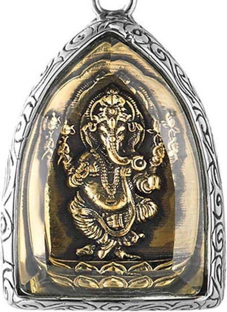 GoolRC Elefanten-Buddha-Anhänger Titan, Schwarz, Unisex - Bild 1