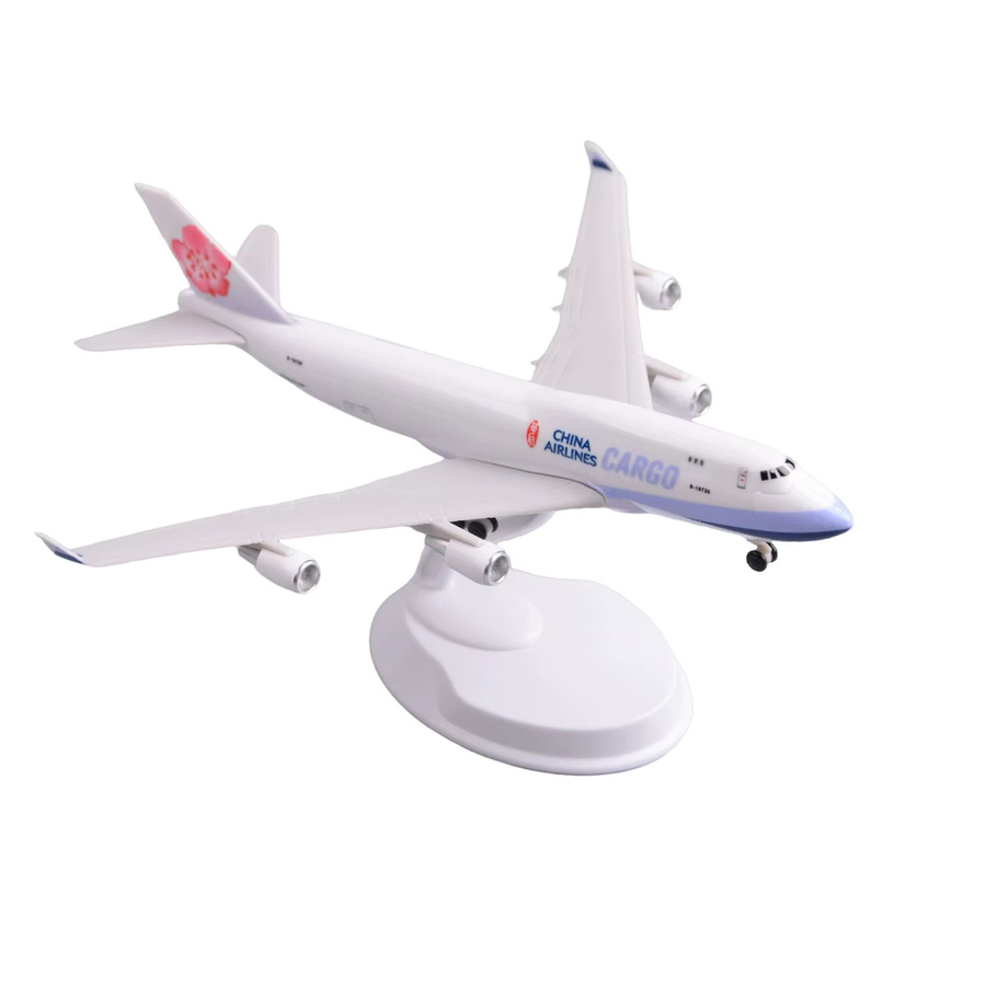 ZOCO Cargo B747 Flugzeugmodell, Miniatur-Flugzeugspielzeug, Weiß - Bild 2