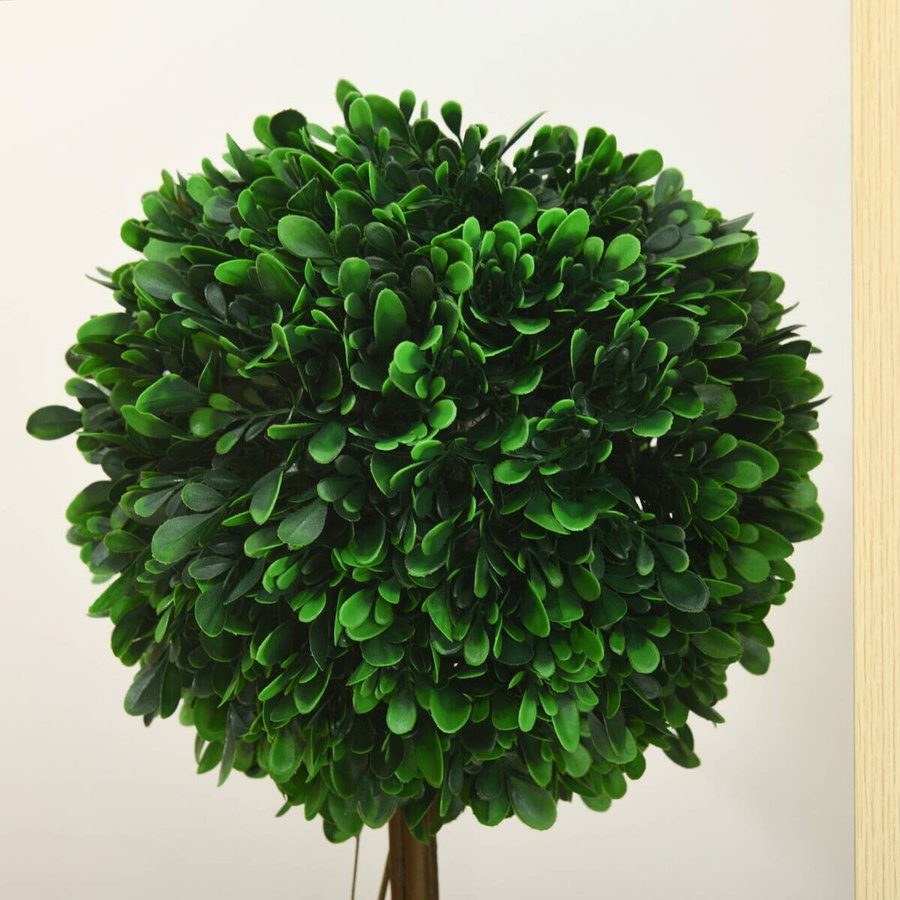 HOMCOM 2er-Set Künstliche Pflanzen Grün mit Blumentopf, B/T/H: 28 x 28 x 60 cm - Bild 3