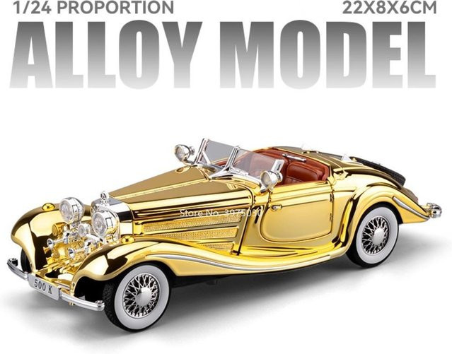 500K Atlantic Cars Spielzeugmodell, 1:24, Rückzieher, ab 14 Jahren - Bild 1