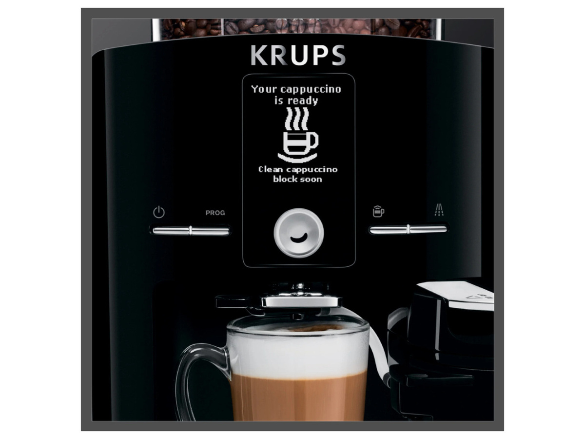 KRUPS Kaffeevollautomat Latt´Espress EA8298 in Schwarz mit Milchbehälter - Bild 4
