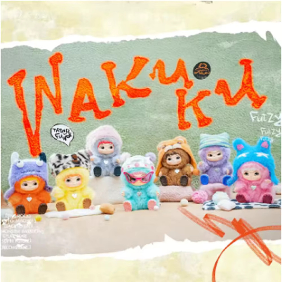 Bandai Wakuku Blind Box Fuchs Hase, Puppe, Plüsch, Einzelfigur, Bunt / Mehrfarbig - Bild 2