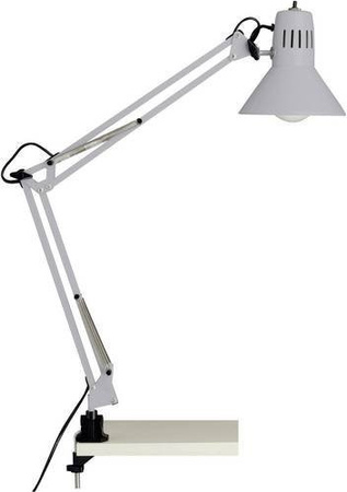 Brilliant Hobby 10802/11 Klemmleuchte LED E27 40W in Titan mit verstellbarem Metallgehäuse