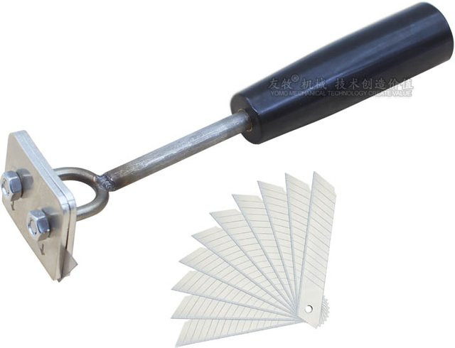 YOMO Holzbearbeitungs-Furnier-Trimmer zum Schaben, Entgraten und Glätten von Oberflächen für DIY-Anwendungen - Bild 1