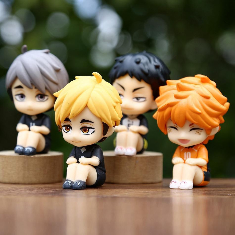 Yiran toy 1 Haikyuu!! Hinata Sugawara Koushi Mini Figur Q-Version - Bild 2