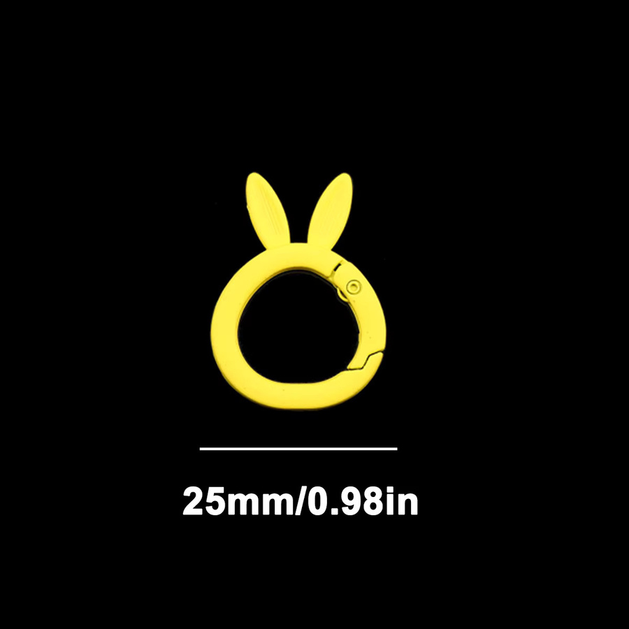 JHNBY Snap Haken, Hase-Form, Zink-Legierung, DIY Zubehör - Bild 4