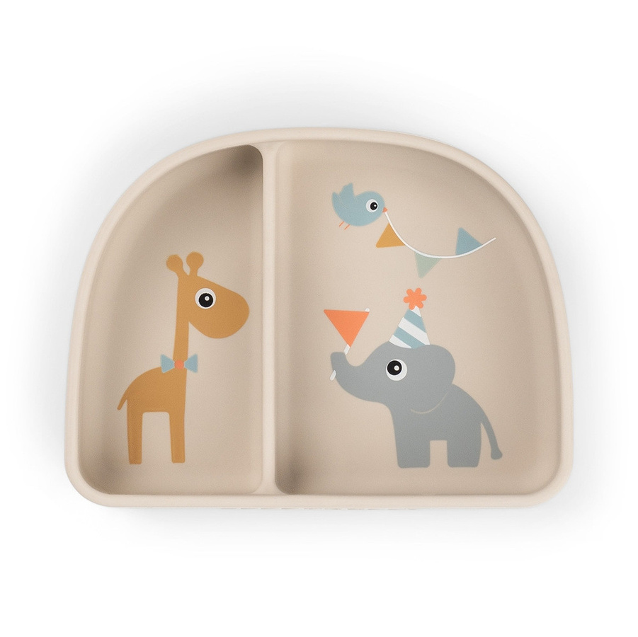 Done by Deer Stick&Stay Snackschale Celebration aus Melamin in Sand - Bild 1
