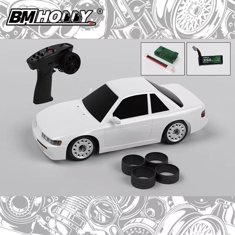 BMHOBBY FR Legends BMRX FLD S13, Micro RC Drift-Rennwagen, 1:28, RWD - Bild 5