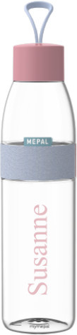 Mepal Trinkflasche transparent mit individuellem Namen und Foto bedruckbar, 700 ml - Bild 1