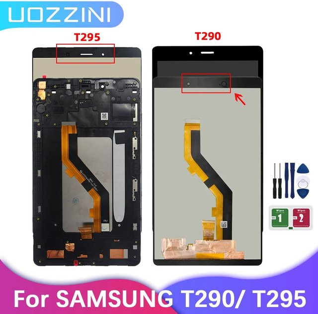 Samsung Galaxy Tab A 2019 SM-T290 SM-T295 LCD Display Touchscreen Digitizer Montage Ersatz in Schwarz - Bild 1