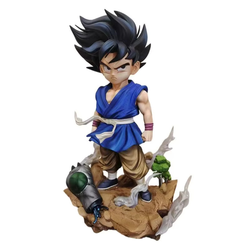 Bandai Dragon Ball Z Son Goku Figur, Actionfigur, mit austauschbaren Köpfen - Bild 4