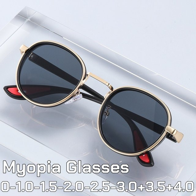 SNQP Sonnenbrille, Metall, Vollrand, Rund, Herren - Bild 1
