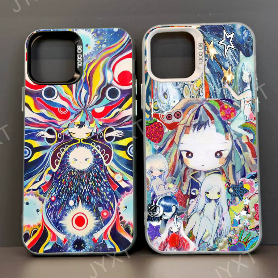 KAwayii K-Kikuo Anime Handyhülle für Apple iPhone 11 12 13 14 15 16 Pro Max Plus in Multicolour - Bild 2