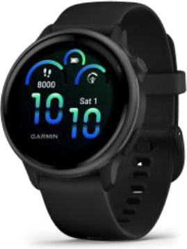 Garmin Vivoactive 6 Smartwatch Schwarz/Schiefergrau mit GPS, Bluetooth und NFC sowie Schlaf-Tracking - Bild 1