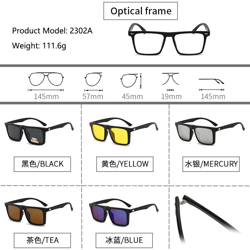 Ninjona Sonnenbrille, Rund, Vollrand, Kunststoff, Schwarz, Unisex - Bild 2