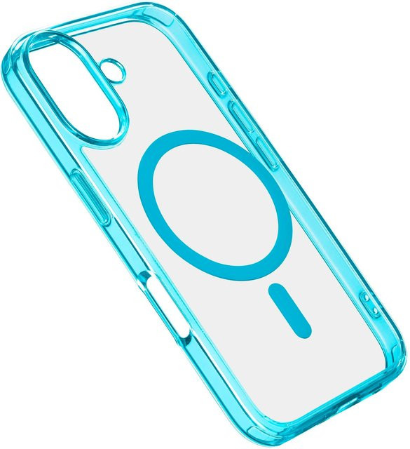 Iconic MAG MagSafe Case für Apple iPhone 16 in Light Blue - Bild 1