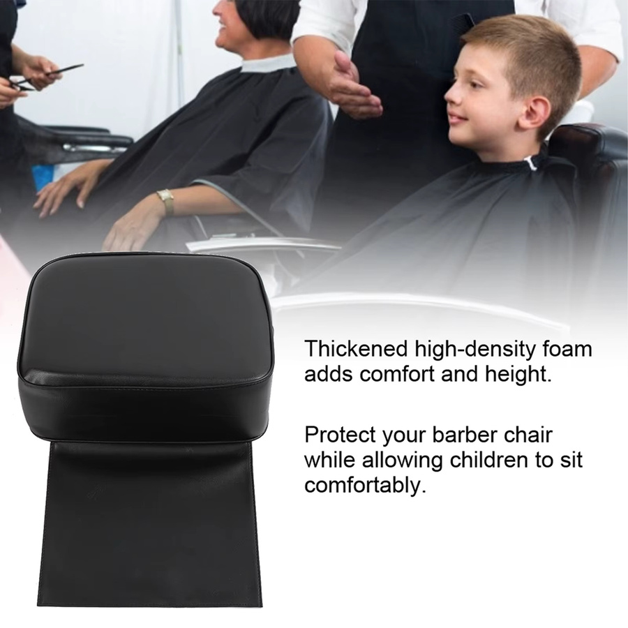 TMISHION Booster Sitzkissen für Kinder im Friseursalon, Schwarz, Rechteckig - Bild 5