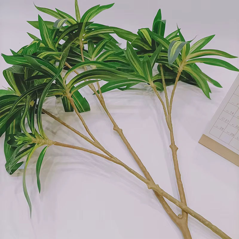 Künstliche Palme Kmitang in Grün, tropische Kunstpflanze aus Kunststoff für die Heimdekoration, Höhe: 75 cm - Bild 2