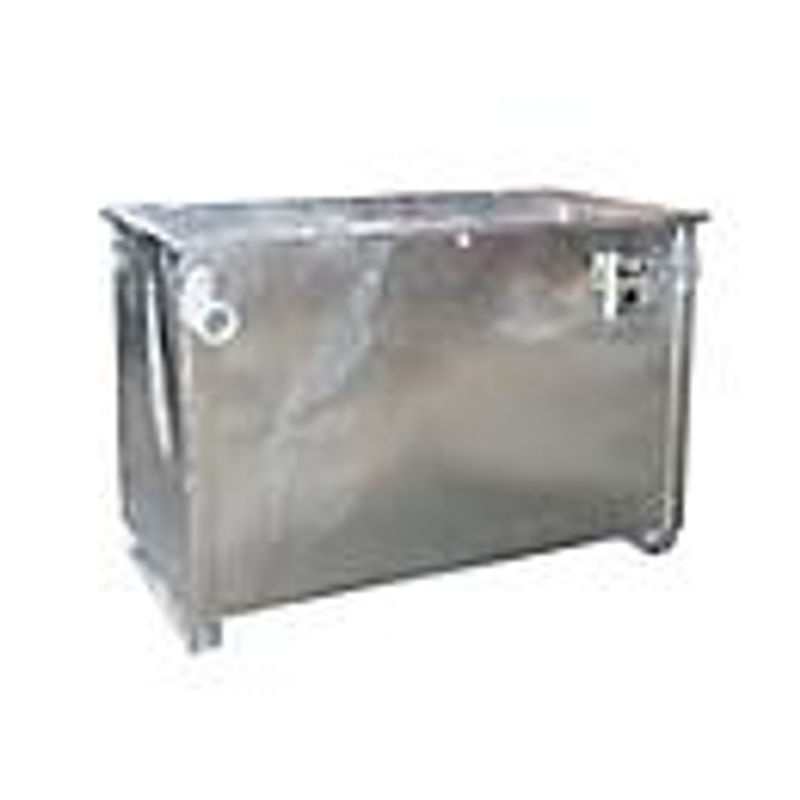 Bauer Südlohn Kraftstoff-Tank MT 1000, feuerverzinkt, silber, B/T/H: 166,0 x 88,0 x 110,0 cm - Bild 2