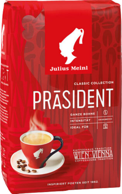 Julius Meinl Präsident, Ganze Bohne, Kaffee, 500 g - Bild 1