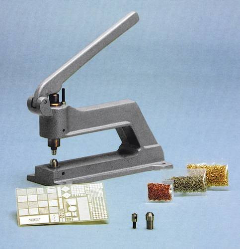 Bungard Durchkontaktierung in Grau mit Messing, B/H/T: 9,5 x 21 x 30 cm - Bild 1