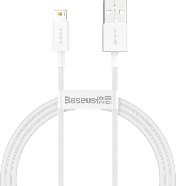 Baseus Superior Series USB-A auf Lightning Daten- und Ladekabel, 20W, 1m, Weiß, CALYS-A02 - Bild 1