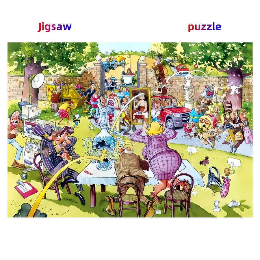 AZNM DIY-Puzzle, Bunt / Mehrfarbig, Pappe / Karton - Bild 3