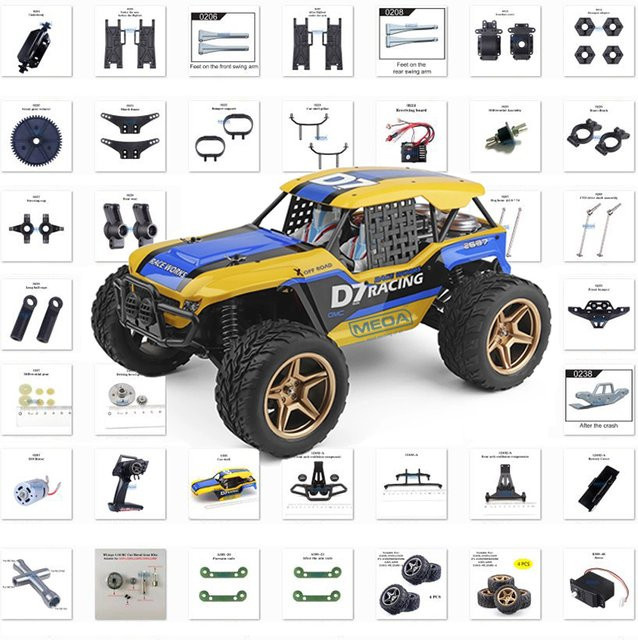 Wltoys 12402-A RC Auto Ersatzteile, Zubehör - Bild 1