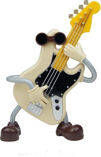 Kidsly Schaukel Gitarre Spieluhr Musikinstrument Modell Spielzeug - Bild 1