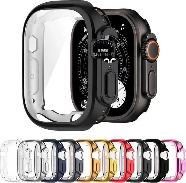 Apple Uhrenzubehör, TPU-Hülle für Apple Watch Ultra, 49mm, transparent - Bild 1