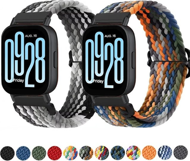 Uhrenarmband Nylon, geflochten, 20 mm, 22 mm, Unisex - Bild 1