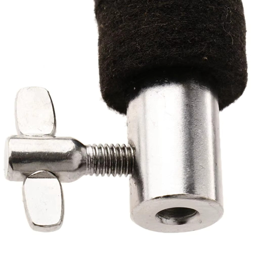 Tooyful Hi-Hat-Becken-Rack-Kupplung aus Metall in Silber, 2 Stück Trommelzubehör - Bild 6