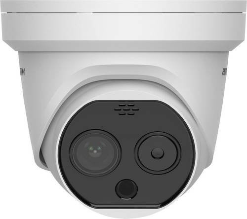 Hikvision DS-2TD1217B-6/PA LAN IP Wärmebild- und Überwachungskamera mit Temperaturüberwachung in Weiß - Bild 1