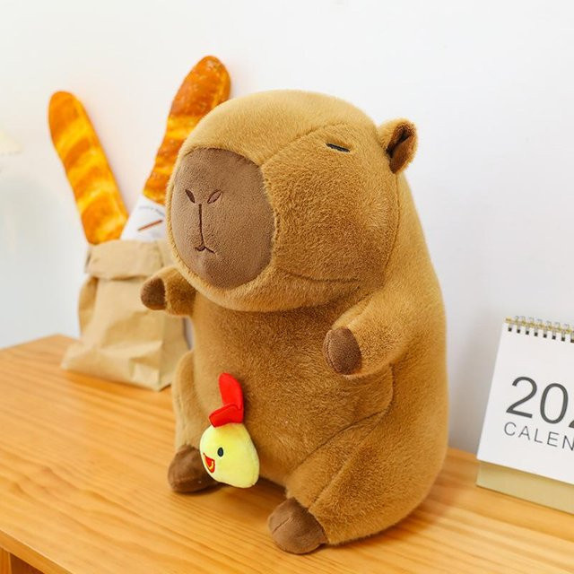 Capybara Plüschtier Sommerstil-Serie, Puppe, 25cm - Bild 1