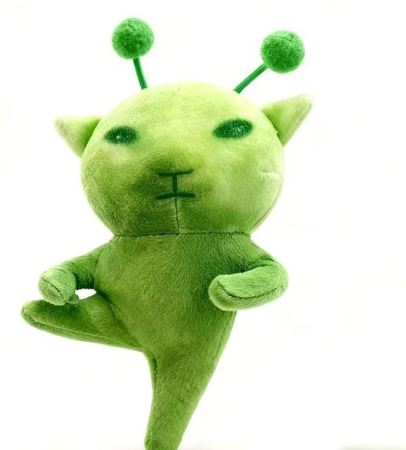 Linyi toy Anhänger Alien Katze, green, Unisex - Bild 1