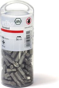 Wiha Bit Standard Phillips PH2 25 mm 100-teiliges Set in Silber - Bild 1