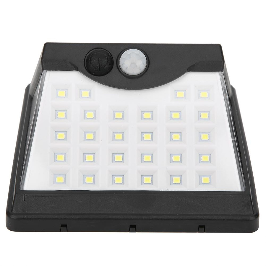 TOMTOP JMS Solar Sensor Wandleuchte mit 40 LED in Schwarz für Garten und Außenbereich - Bild 3