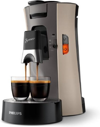 Philips Senseo Select Kaffeepadmaschine CSA 240/30 in Nougat/Beige mit programmierbaren Portionen und Abschaltautomatik - Bild 1