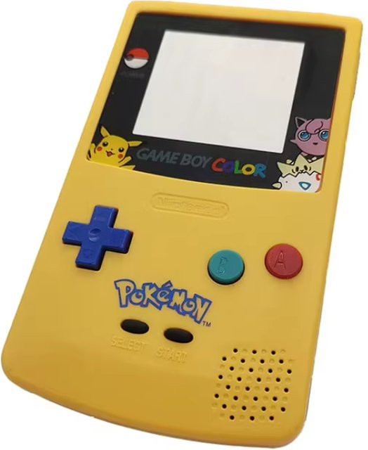 Bandai GBC Hülle für Gameboy in Gelb und Bunt mit Pikachu Motiv - Bild 1