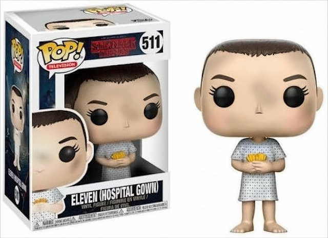 Funko Stranger Things Eleven Hospital Gown Vinyl Figur - Bild 1