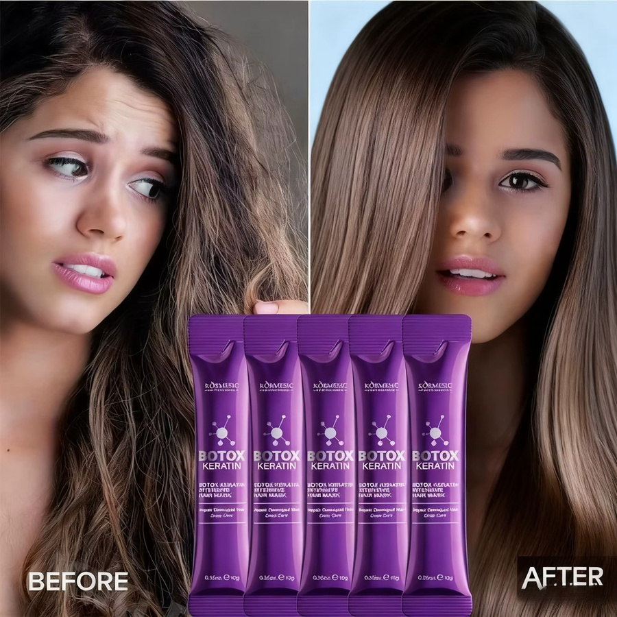LUXURYTO Keratin-Haarmaske für strapaziertes Haar, Unisex - Bild 2