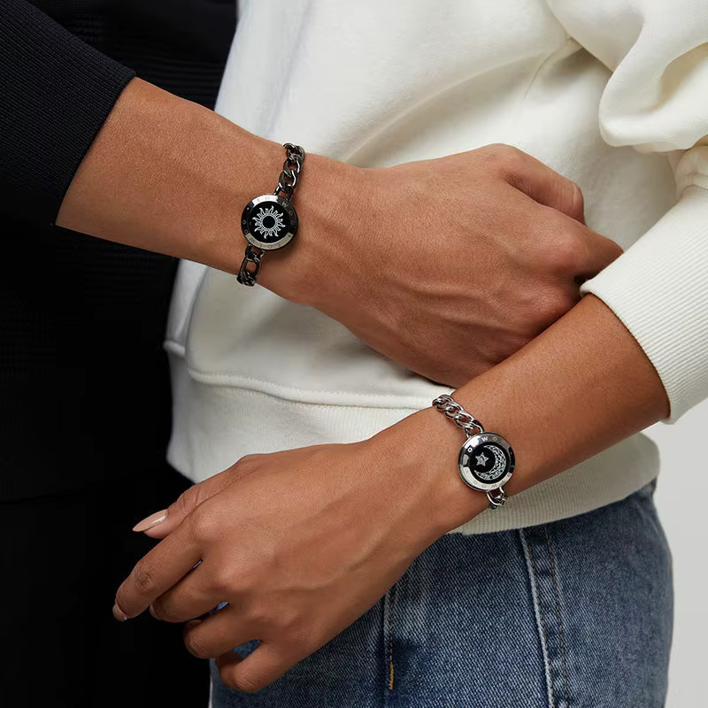 Totwoo Armband, Sonnen- und Mond-Liebesarmband, Unisex - Bild 3