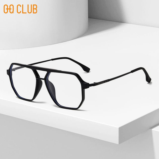 O-Q CLUB Lesebrille, Square, Vollrand, Unisex, black - Bild 1