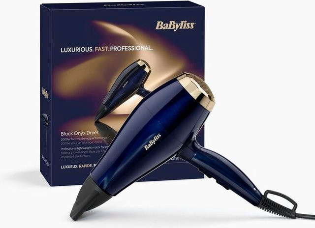BaByliss Haartrockner 5911E Black Onyx in Schwarz - Bild 1